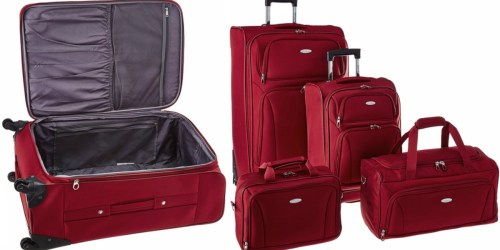 Samsonite Premium 4-Piece Luggage Set Only $139.99 Shipped (Regularly $280)