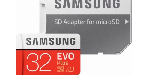 Samsung EVO Plus 32GB Memory Card ONLY $9.99 Shipped + FREE $20 Shutterfly Credit