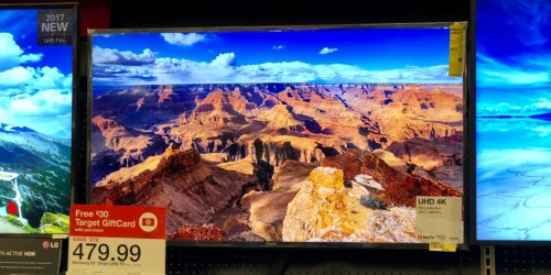 Samsung 50″ UHD TV as Low as Only $401.99 After Target Gift Card (Regularly $750)