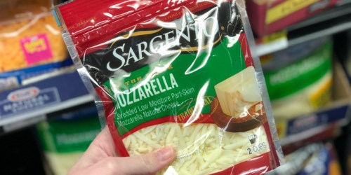 New $1/2 Sargento Printable Coupon = Shredded Cheese Just $1.78 at Walmart
