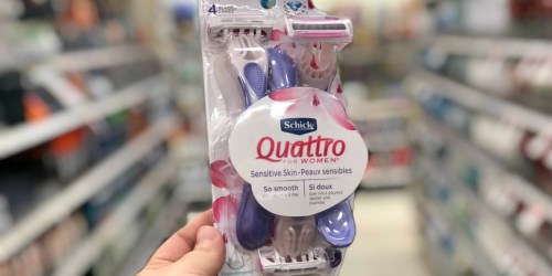 $10 Worth of Schick Disposable Razor Coupons = Only 49¢ After Cash Back at Target + More