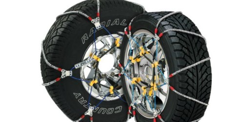 Amazon: 2 Pack Cable Tire Chains Only $38.98 Shipped (Regularly $106)