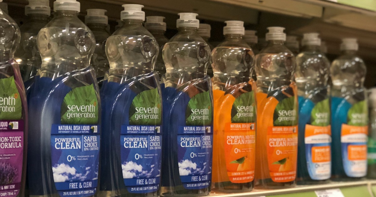 Amazon Seventh Generation Dish Soaps 12 Pack Only 19.89 (Just 1.66