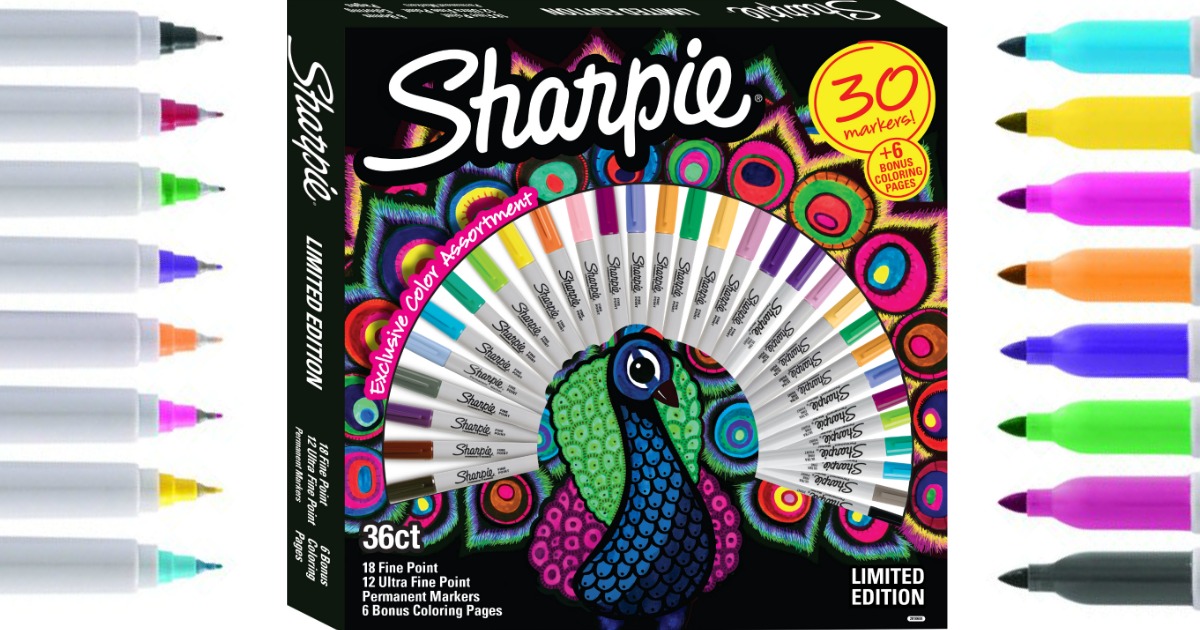 Walmart Com Sharpie Permanent Marker Limited Edition Set