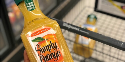 Walgreens: Simply Orange Juice Only $2 Each