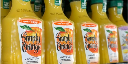 Simply Orange Juice Only $2 at Target (Starting 1/7)