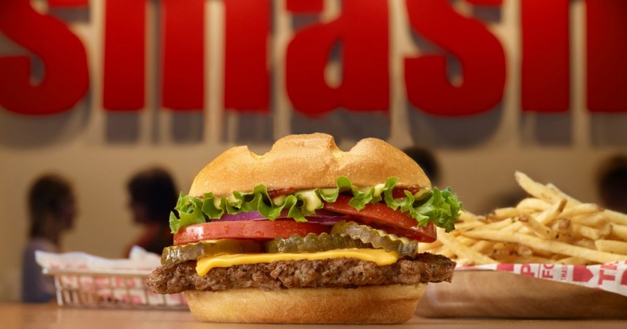 Score a $1 Smashburger Single Smash TODAY for National Cheeseburger Day