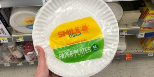 Walgreens Paper Plates 64-Count Just 99¢ (Today Only)