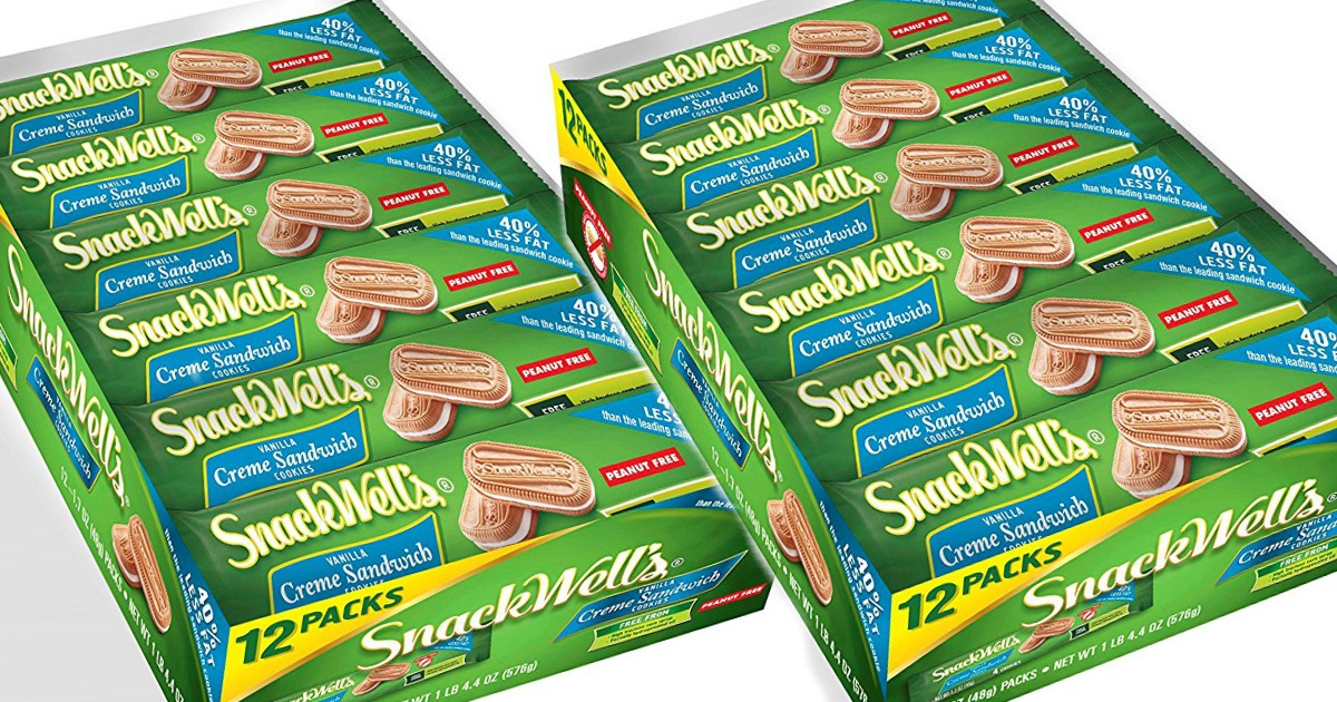 Amazon SnackWell's Vanilla Creme Sandwich Cookie 12 Pack Just 3.75 Shipped