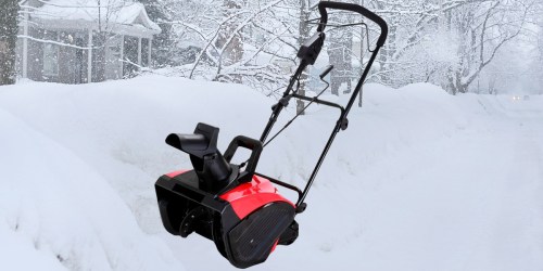 Home Depot: PowerSmart Electric Snow Blower Only $54.99 Shipped (Regularly $128)