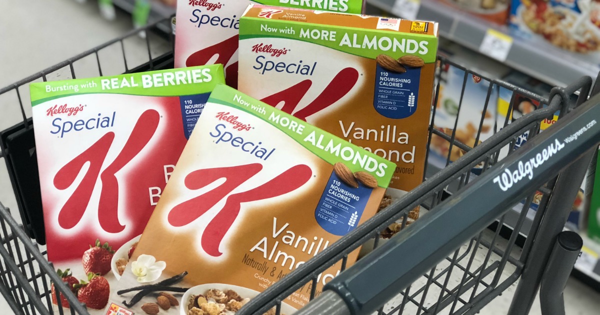 Kellogg's Special K Cereals Only 1.50 Per Box at Walgreens & Target