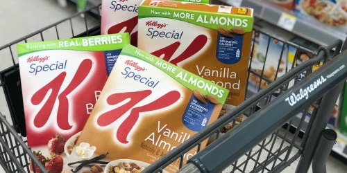 Kellogg’s Special K Cereals Only $1.50 Per Box at Walgreens & Target