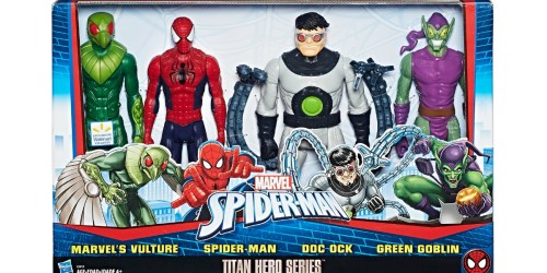 Walmart.com: Marvel Titan Hero Series Spider-Man 4 Pack Only $9.99 (Regularly $30)