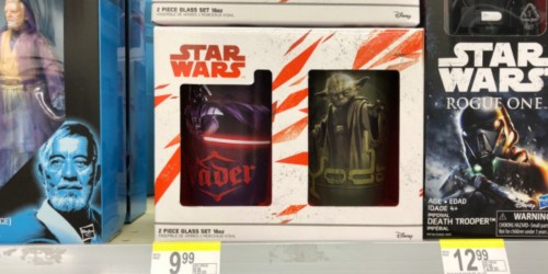 Walgreens Clearance Find: Star Wars Glass Tumblers 2-Pack ONLY 99¢ (Regularly $10)