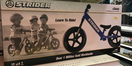 Target Clearance Find: Strider Classic Bike Only $44.98 (Regularly $90)