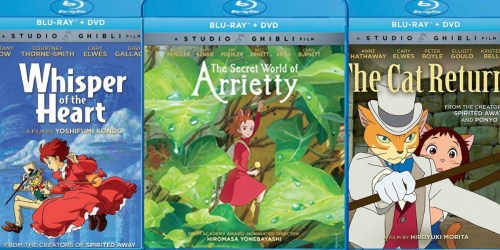 Studio Ghibli Blu-ray + DVD Movies Just $12.99 at Best Buy