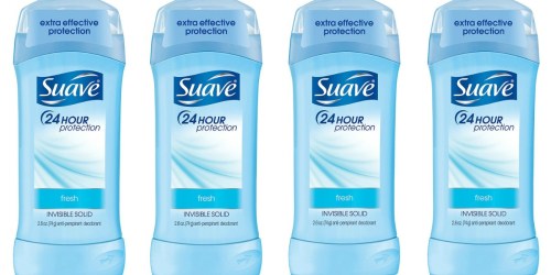 Amazon: Suave Invisible Solid Antiperspirant Just 99¢