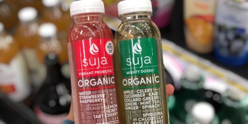 Suja Juice ONLY 7¢ at Target (After Cash Back) + More