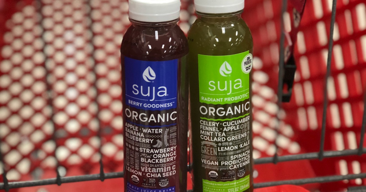 FREE Suja Organic Juice at Target (After Cash Back)