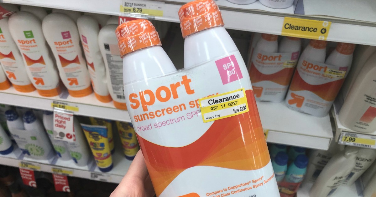 Target Clearance Finds Up to 70 Off Sunscreens & Designer Beauty Products