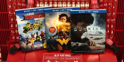 Over 100 Blu-ray Movies ONLY $10 at Target Starting 1/21 (LEGO Ninjago, Wonder Woman & More)