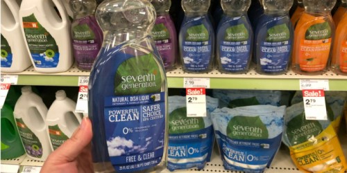 Seventh Generation Liquid Dish Soap ONLY $1.73 Each at Target After Ibotta