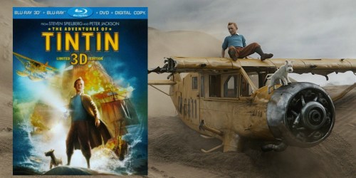 The Adventures of Tintin 3D Blu-ray + DVD + Digital Copy Just $9.99 (Regularly $35)