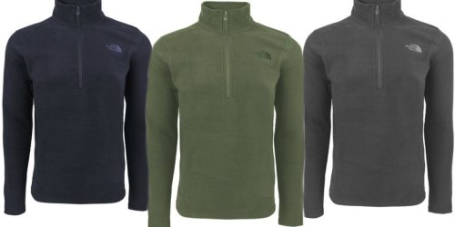 The North Face Men’s 1/4 Zip Pullover Only $43 Shipped (Regularly $70)