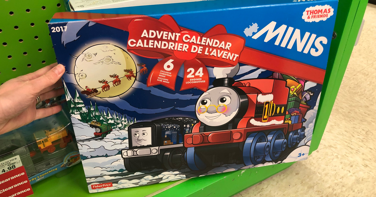 thomas the tank engine advent calendar 2018