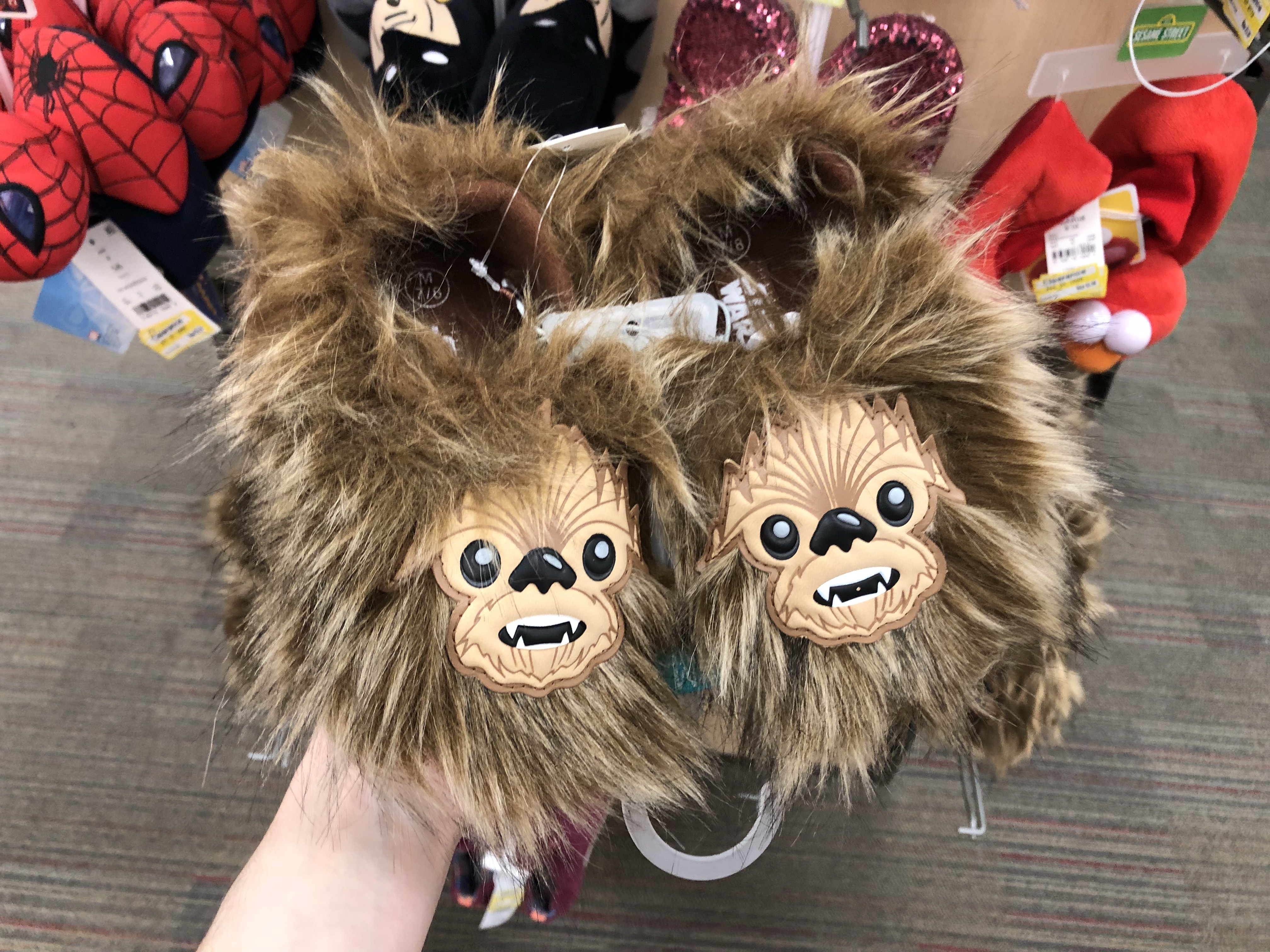 Chewbacca sales slippers kids