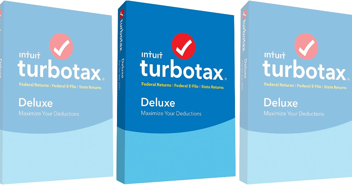turbotax 2017 deluxe w/ state osx