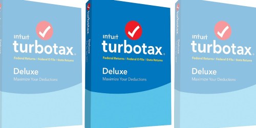 TurboTax Deluxe Tax Software Only $39.86 Shipped (Regularly $60)