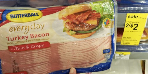 Butterball Turkey Bacon ONLY 45¢ Per Pack at Walgreens