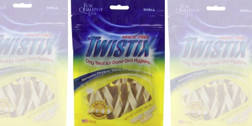 Amazon: Twistix Dental Chew Dog Treats Only $1.99 Shipped (Regularly $5)