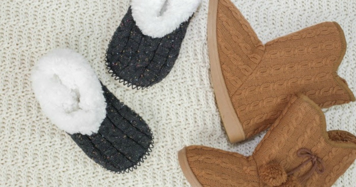 TWO Pairs of Women's Slippers ONLY $22 Shipped (Just $11 Per Pair)