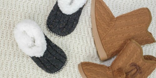 TWO Pairs of Women’s Slippers ONLY $22 Shipped (Just $11 Per Pair)