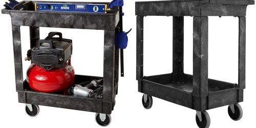 Amazon: Rubbermaid Commercial Two-Shelf Utility Cart Only $67 Shipped (Great Reviews)