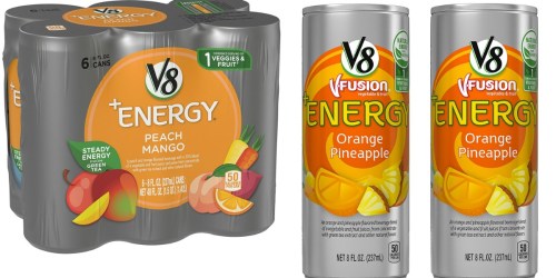 Amazon: V8 +Energy 24-Pack Just $10.34 Shipped + More