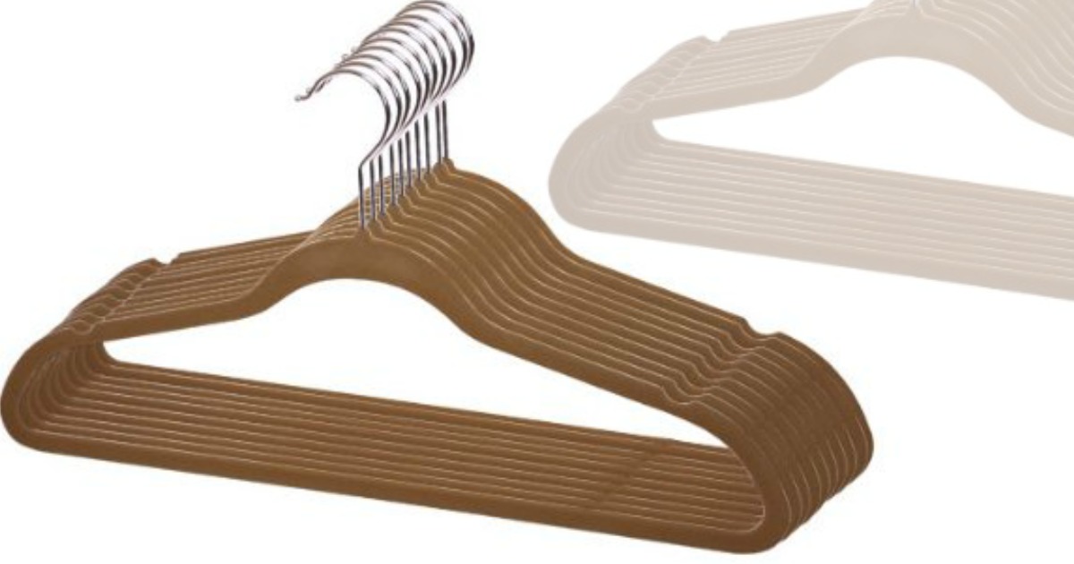 Amazon Velvet Hanger 10Pack Only 2.86 Shipped (Regularly 8)