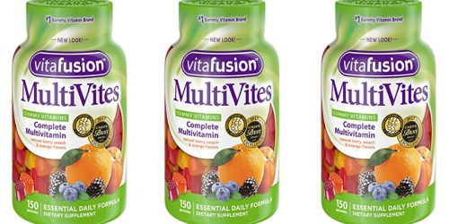 Amazon: Vitafusion MultiVites Gummy Vitamins 150-Count Bottle  Only $4.40 Shipped + More