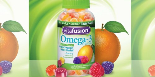 Amazon: Vitafusion Omega-3 Gummies 120-Count Possibly Only 59¢ (After Rebate)
