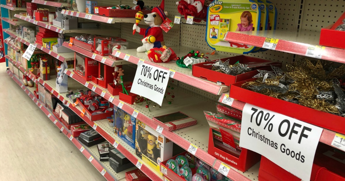 70% Off Christmas Clearance at Walgreens