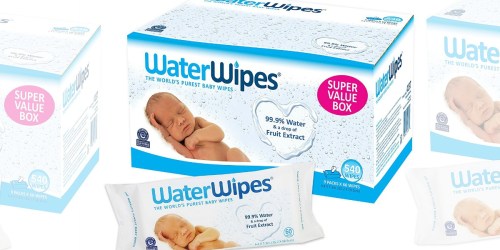 Amazon: WaterWipes Natural Baby Wipes 540-Count Pack Only $21.50 Shipped