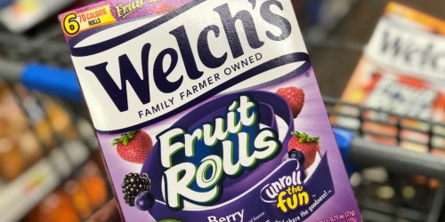 RARE $1/1 Welch’s Fruit Rolls Coupon = Just $1 Per Box at Walmart