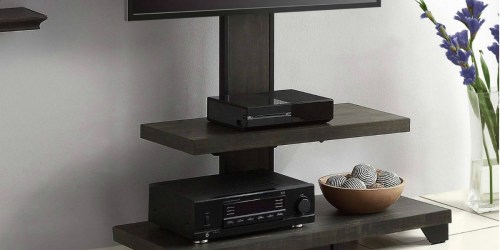 Walmart.com: TV Stand with Mount & 2 Shelves Only $49 Shipped (Regularly $103)