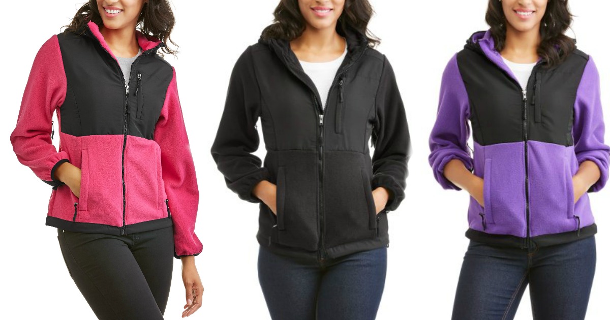 Walmart.com: Women's Hooded Fleece Jacket ONLY $7.50 (Regularly $23) + More
