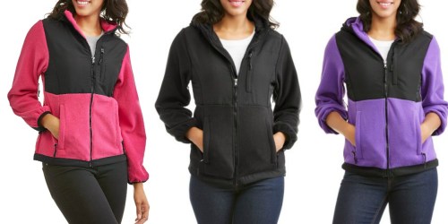 Walmart.com: Women’s Hooded Fleece Jacket ONLY $7.50 (Regularly $23) + More