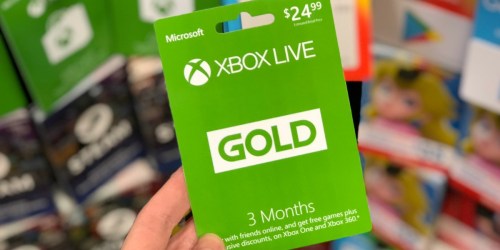 Amazon: TWO XBox Live 3-Month Gold Memberships ONLY $14.99 (Digital Codes)