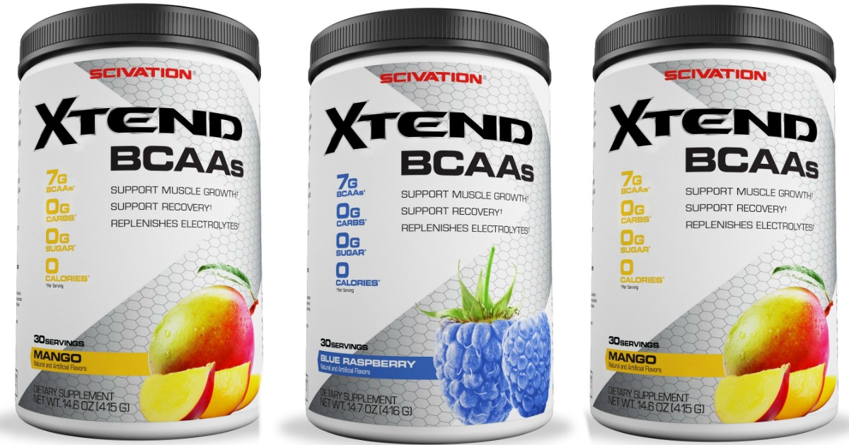 Amazon Scivation Xtend Branch Chain Amino Acids Powder ONLY 10.53