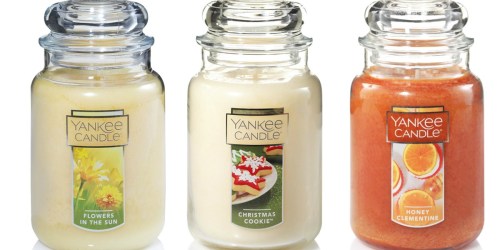 Yankee Candle Large Jar Candles As Low As $10.99 (Regularly $28) & More
